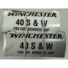 Preview image for 100 Rounds Winchester 40 S&w Rounds 