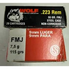  Preview image for (2) Full Boxes 9mm And 223 Rem 