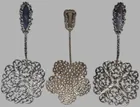  Preview image for Lot# 77 - Three Sterling Silver Pierced  