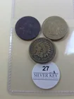  Preview image for Lot# 27 - 1859 1863 1882 Indian Head Cen 