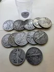  Preview image for Lot# 77 - 12 Pcs Walking Liberty Half Do 
