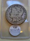  Preview image for Lot# 137 - 1890 CC Morgan Dollar VG 