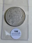  Preview image for Lot# 188 - 1921 D Morgan Dollar AU 