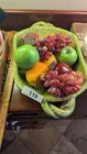  Preview image for Lot# 119 - Heavy Clay Fruit Basket w/ Ar 
