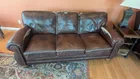  Preview image for Lot# 152 - Leather/Vinyl Sofa + Lazy Boy 