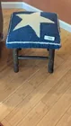  Preview image for Lot# 153 - Natural Wood Look Pillow Stoo 