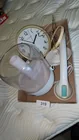  Preview image for Lot# 319 - Humidifier, Battery Op Clock, 