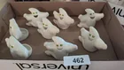  Preview image for Lot# 462 - (8) Halloween Ceramic Ghost T 