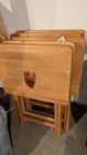  Preview image for Lot# 574 - (5) Wood TV Trays -** 