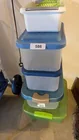  Preview image for Lot# 586 - Plastic Storage Containers 