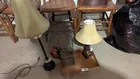  Preview image for Lot# 671 - (2) Small Table Lamps & Wire  