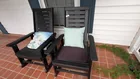 Preview image for Lot# 731 - (2) Black Rocking Chairs 