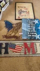  Preview image for Lot# 889 - (4) Patriotic Man Cave Wall A 