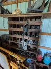  Preview image for Lot# 1827 - Primitive Nut & Bolt Bins + 