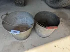  Preview image for Lot# 1852 - (2) Galvanized Buckets 