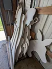  Preview image for Lot# 1880 - Wooden Nativity Cutout + Lig 