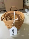  Preview image for Lot# 823 - Longaberger basket 