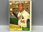  Preview image for 1961 Topps Hank Aaron #415 - OF - Braves 