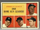  Preview image for 1961 Topps #44 Al Home Run Leaders / 