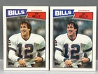  Preview image for (2) 1987 Topps Jim Kelly RCs #362 