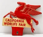  Preview image for 1939 MOBIL OIL PEGASUS LICENSE PLATE 