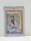  Preview image for 2025 WILL HOWARD DONRUSS ORANGE RATED 
