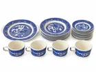  Preview image for Vintage Blue Willow Transferware Partial 