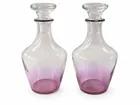  Preview image for Pair of Amethyst-Fade Glass Decanters 