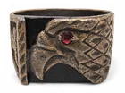  Preview image for EAGLE HEAD STATEMENT RING MARKED 14K 