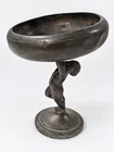  Preview image for Art Deco Figural Pewter Compote with 