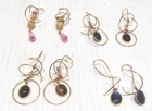  Preview image for 4 PR. HARRY MASON GOLD-TONE SPIRAL DROP 