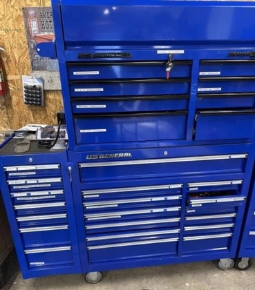 Lot# 1x - US General rolling toolbox wit