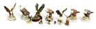  Preview image for Lot# 35 - 13 Eagle figurines, some show  