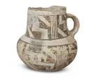  Preview image for An Anasazi black on white pottery cup 