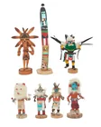  Preview image for Seven Southwest polychrome katsina 