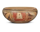  Preview image for A Hopi polychrome yellowware pottery low 