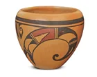  Preview image for A Hopi polychrome yellowware pottery jar 