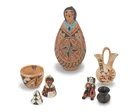  Preview image for Seven Pueblo or Southwest pottery items 