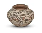  Preview image for A Zuni Pueblo polychrome pottery jar 