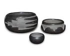  Preview image for Three Pueblo blackware pottery bowls 