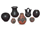  Preview image for Seven diminutive Pueblo pottery jars 