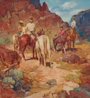  Preview image for Wil Timpe (b. 1920), "His First Pony," 