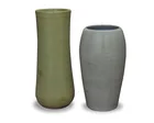  Preview image for Two Marblehead glazed earthenware vases 