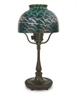  Preview image for A Tiffany Studios boudoir lamp and glass 