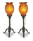  Preview image for A pair of Durand Moorish crackle glass 
