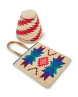  Preview image for Two Nez Perce polychrome corn husk items 