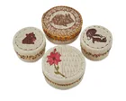  Preview image for Four Cree porcupine quill pictorial 