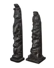  Preview image for Two carved model totem poles 