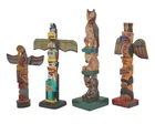  Preview image for Four Northwest Coast-style polychrome 