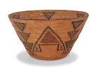  Preview image for A Yokuts polychrome basketry bowl 